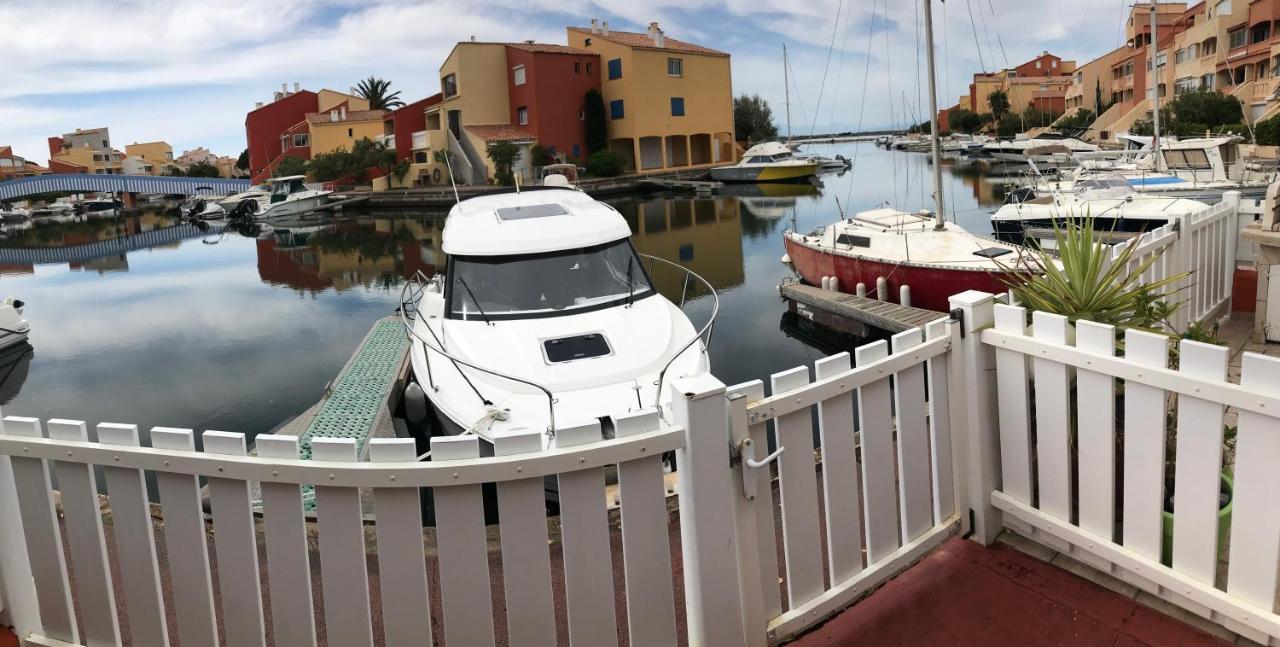 Ferienwohnung Marina Les Pieds Dans L Eau Le Barcarès Exterior foto