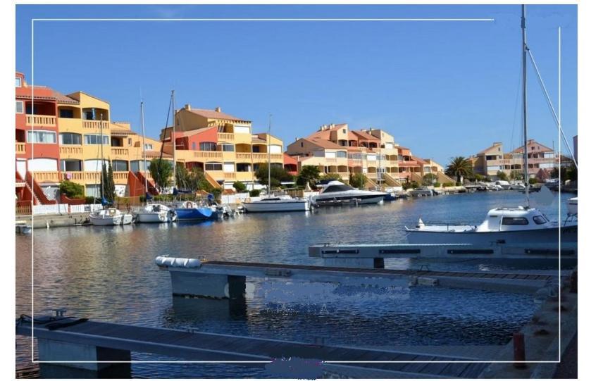 Ferienwohnung Marina Les Pieds Dans L Eau Le Barcarès Exterior foto