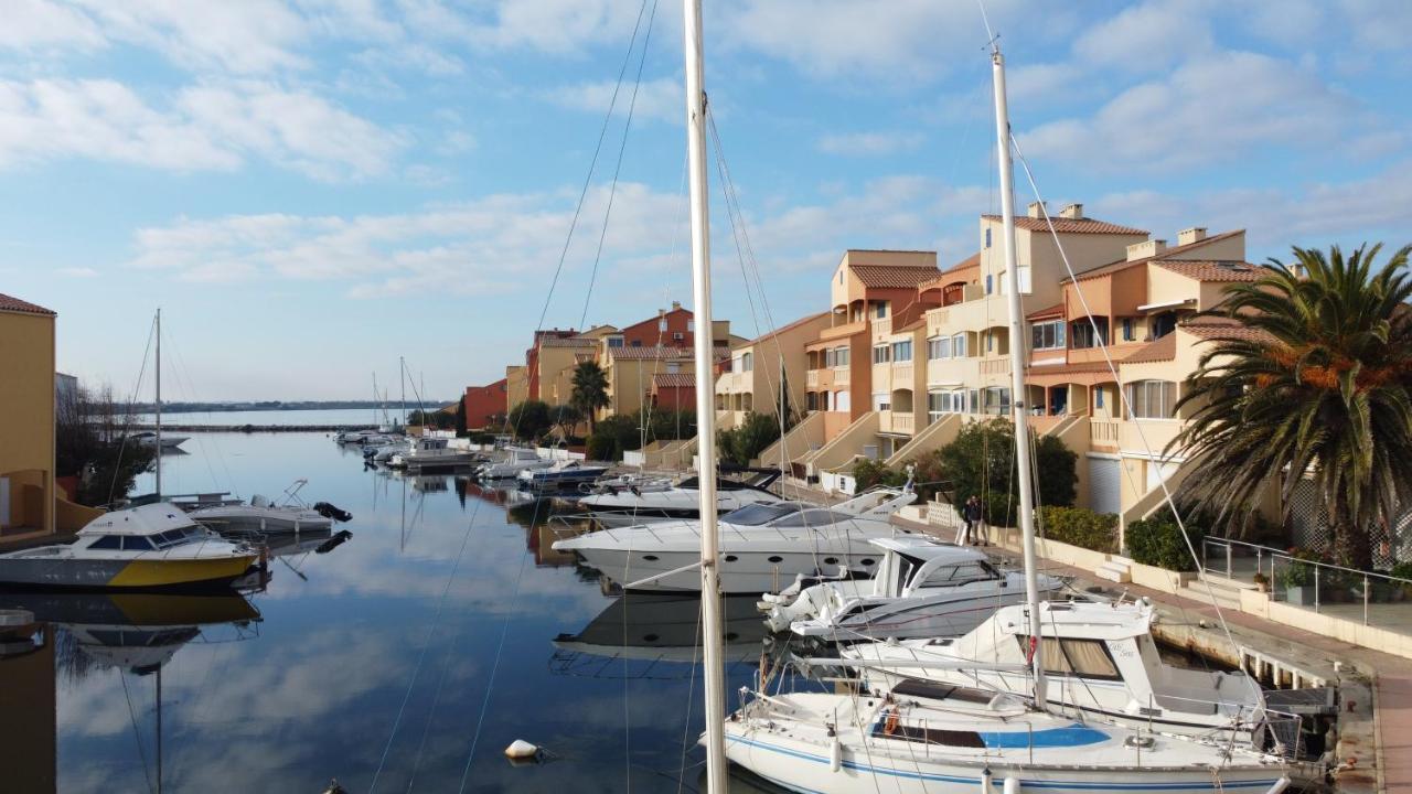 Ferienwohnung Marina Les Pieds Dans L Eau Le Barcarès Exterior foto