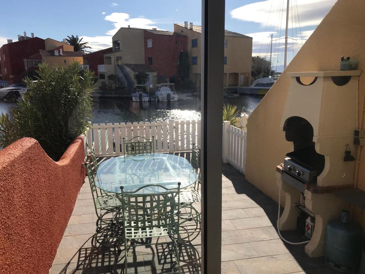 Ferienwohnung Marina Les Pieds Dans L Eau Le Barcarès Exterior foto